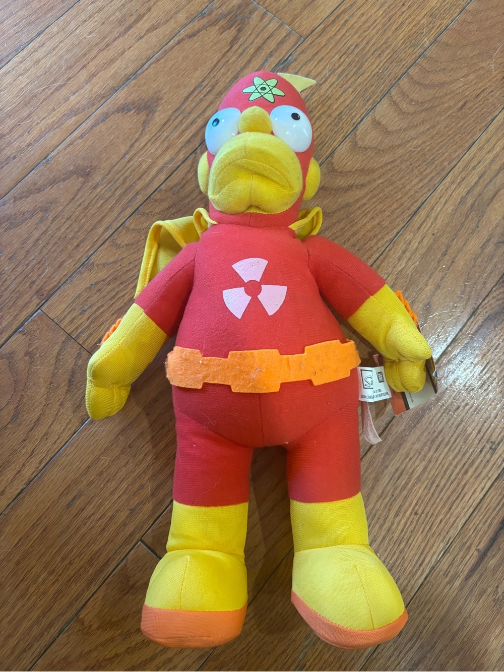 2005 Nanco Homer Simpson Radioactive Man 16" Plush w/ Original Tag The Simpsons